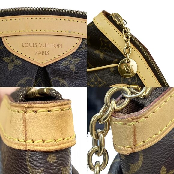 LOUIS VUITTON Tivoli PM Hand Bag Monogram Leather Brown France - Picture 12 of 15